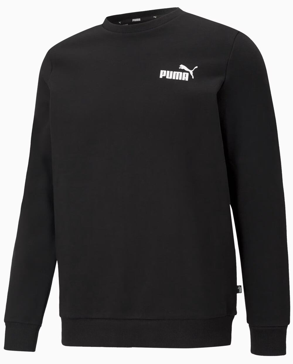 PUMA Essentials Men's Size XS Black Sweatshirt